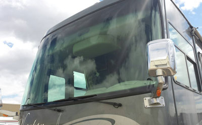 motorhome windshield